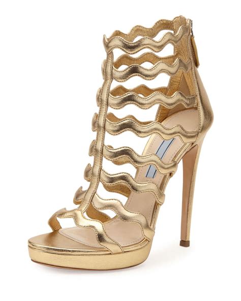 prada wavy shoes|prada heels women.